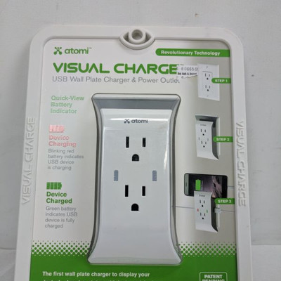 Atomi Visual Charge Outlet - New