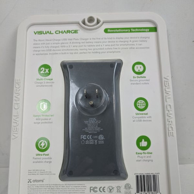Atomi Visual Charge Outlet - New