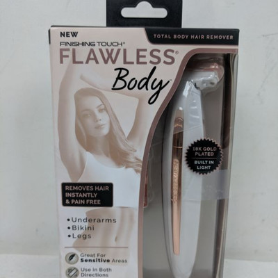 Finishing Touch Flawless Body Total Body Hair Remover - New