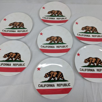 California Republic Plates, 7 - New