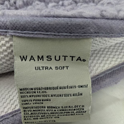 Wamsutta Purple Fluffy Bath Mat - New