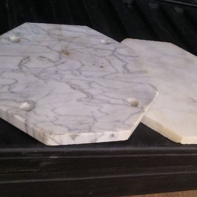 Rock or marble - 10 inch to 12 inch round