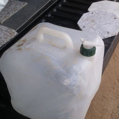 Coleman camping water jug