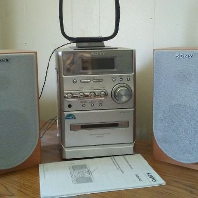 Stereo - cassette and CD player