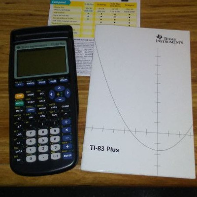 Texas Instrument graphing calculator 