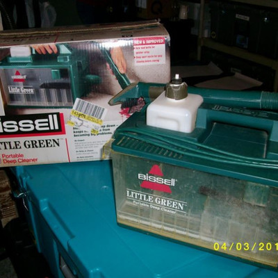 Bissell - Little Green steam machine - used