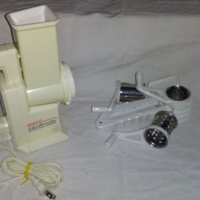Salad shooter and hand shredder - missing one shredder