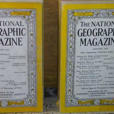 National Geographic and Smithsonian Magazines