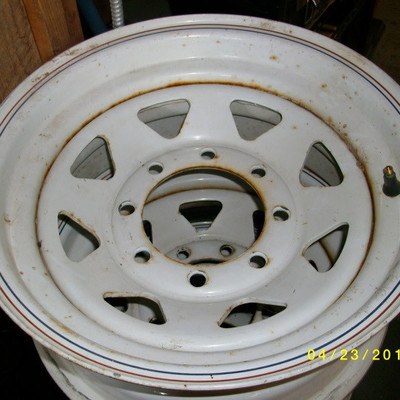 Rims - off of an old Ford