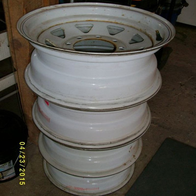 Rims - off of an old Ford