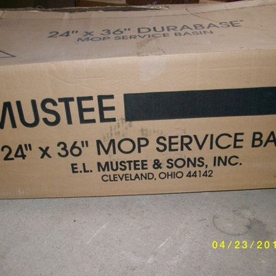 Mustee Mop service basin 24 inch x 36 inch - New
