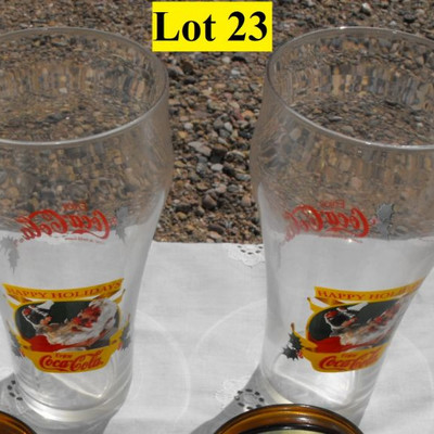 LOT 23  Glassware