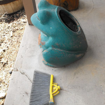 LOT 51  Yard Tools and Flower Pots