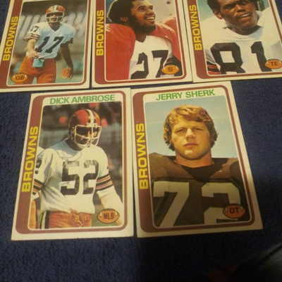 1978 Browns Lot 