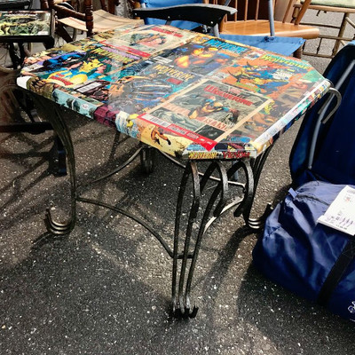 WOLVERINE Comics Custom Made Coffee Table / End Table with Iron Claws