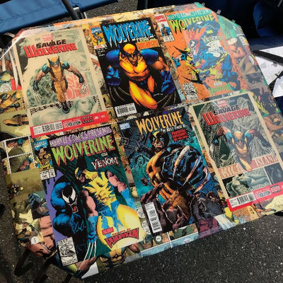 WOLVERINE Comics Custom Made Coffee Table / End Table with Iron Claws