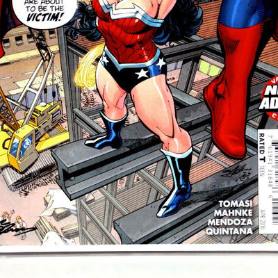 SUPERMAN WONDER WOMAN #26 Fine Comic Art Print Signed by Neal Adams - 13" x 19"
