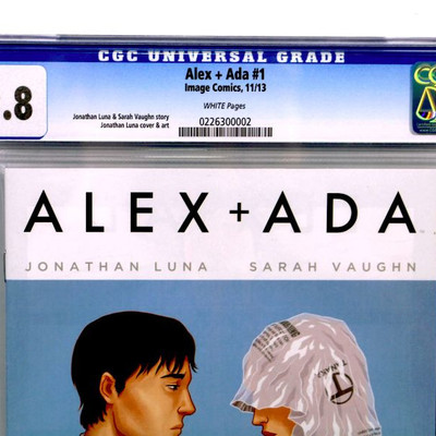 ALEX + ADA #1 CGC 9.8 Comic Book - Image Comics 2013