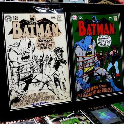 Batman #210 Original Comic Art Limited Print Signed by Neal Adams - Ltd/50