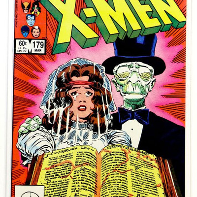 X-MEN #179 Marvel Comics 1984 Copper Age Comic Book VF