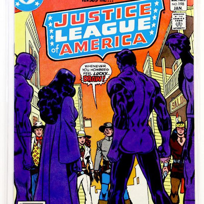 Justice League of America #198 Bronze Age Comic Book 1982 DC Comics VF/NM