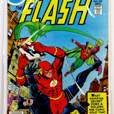 FLASH #268 Bronze Age Comic Book Green Lantern Milgrom 1978 DC Comics