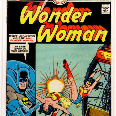 WONDER WOMAN #222 Bronze Age Comic Book Batman Cover App 1976 DC Comics