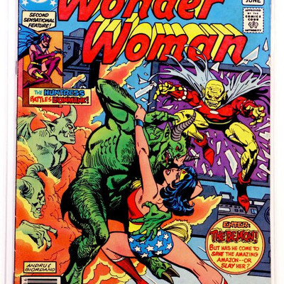 WONDER WOMAN #280 Bronze Age Comic Book 1981 DC Comics Demon App
