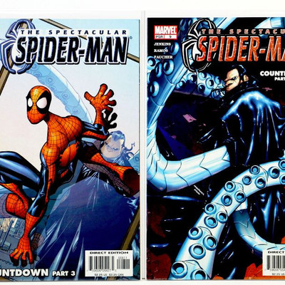 The Spectacular SPIDER-MAN #6 7 8 9 Countdownt Part 1-4 Marvel Comics 2004