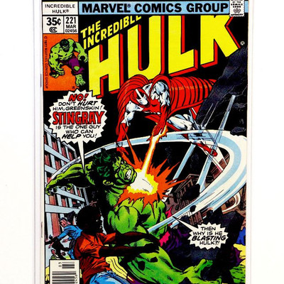 HULK #160 #221 #262 Bronze Age Comic Books Set 1973/78/81 Marvel Comics