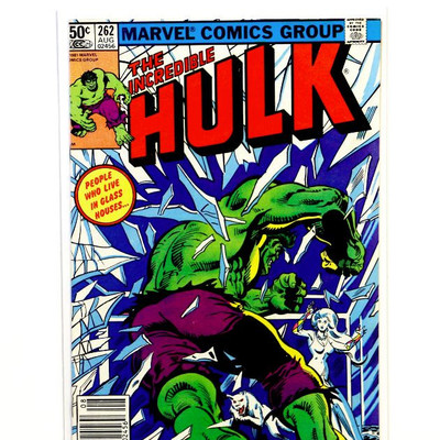 HULK #160 #221 #262 Bronze Age Comic Books Set 1973/78/81 Marvel Comics