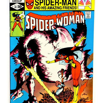 SPIDER-WOMAN #30 #41 #48 Marvel Comics 1980-83 1st App of Karlin Malus Carnage
