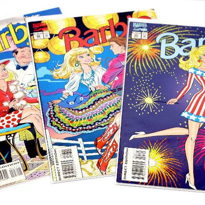 BARBIE #45 45 BARBIE Fashion #47 Marvel Comics 1994 High Grade Comic Books