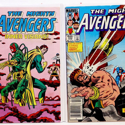 AVENGERS #251 252 253 255 256 258 262 264 Copper Age 1985/86 Marvel Comics