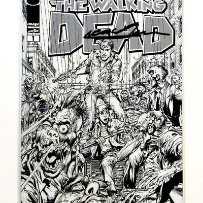 The WALKING DEAD #1 Wizard World NYC Exclusive Neal Adams Signed Image Comics