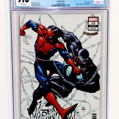 VENOM #12 CGC 9.6 Spider-Villains Variant Cover 05/2019 Marvel Comics