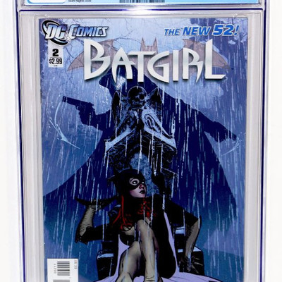 BATGIRL #2 CGC 9.6 Adam Hughes Cover 12/2012 DC Comics