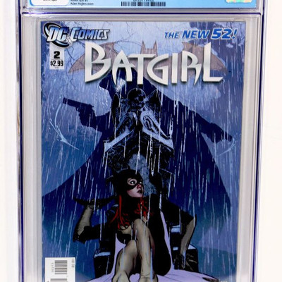 BATGIRL #2 CGC 9.6 Adam Hughes Cover 12/2012 DC Comics