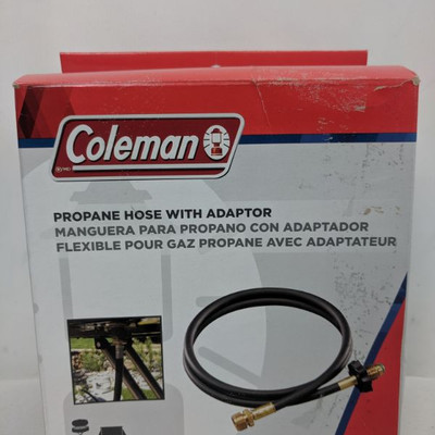 Coleman Propane Hose With Adapter - New