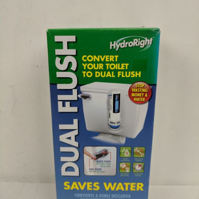 HydroRight Dual Flush - New