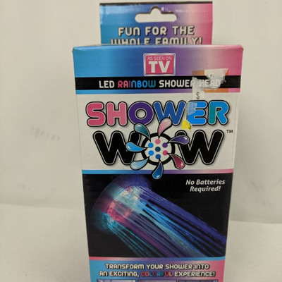 Shower Wow LED Lights, As Seen On TV - New