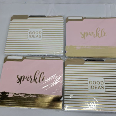 Good Ideas/Sparkle Files, Set of 4 - New