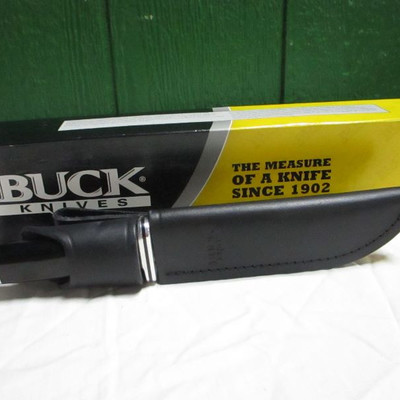 Black Handled Buck Knife