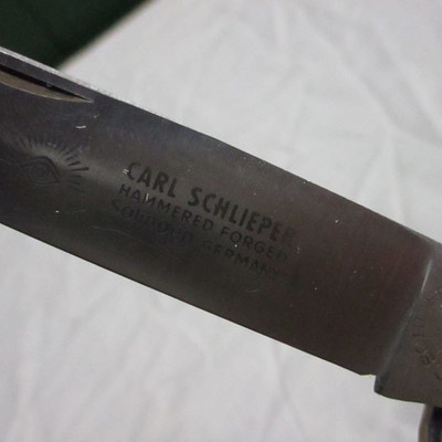 Carl Schlieper Hammer Forged Solingen Knife