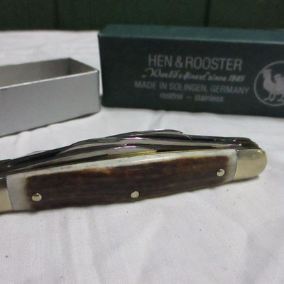 Hen & Rooster 4 Blade Pocket Knife