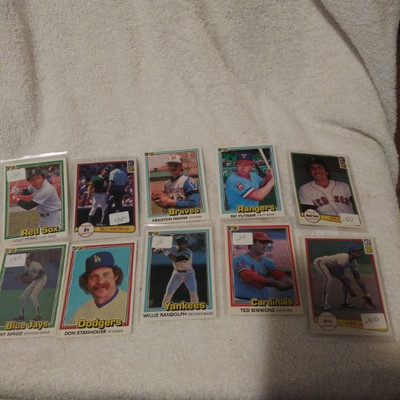 Lot of 1981&82 