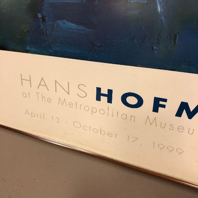 Lot 30 Hans Hoffman Poster Framed under Glass