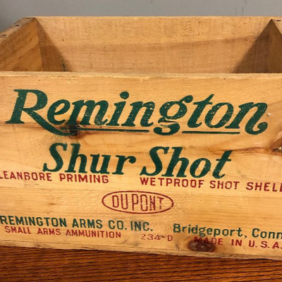 Lot 31 Remington Shur Shot Crate 