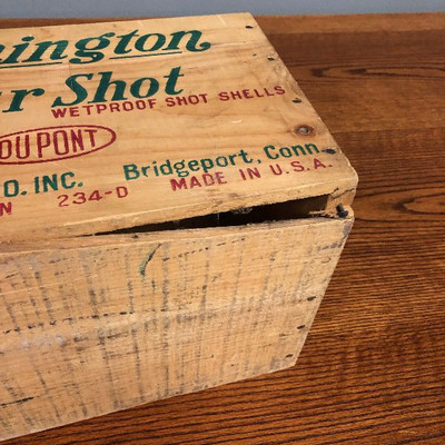 Lot 31 Remington Shur Shot Crate 