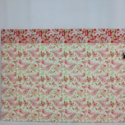 Floral Fabric Pin Board 30 x 20